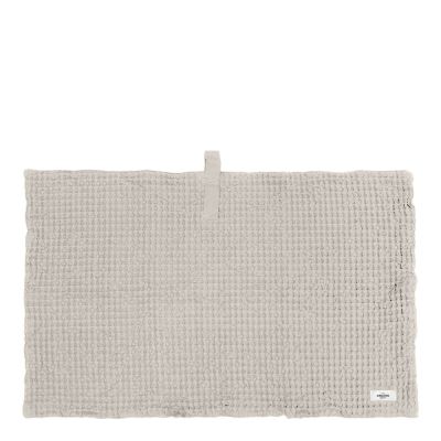 The Organic Company - Big Waffle Kylpyhuoneen matto 80x55 cm Stone