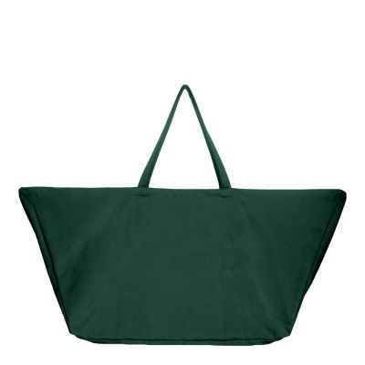 The Organic Company - Big Long Bag Kangaslaukku 35x45x90 cm Tummanvihreä