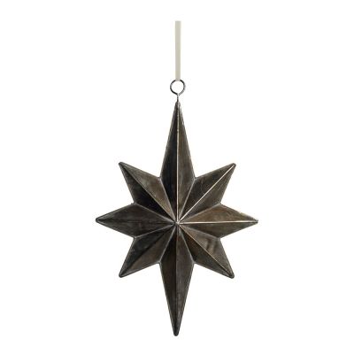 Lene Bjerre - Misella Joulukoriste joulutähti 37 cm Hopea