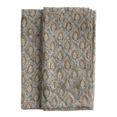 Chamois - Cypress Parrot Lautasliina 50x50 cm 2 kpl Sininen