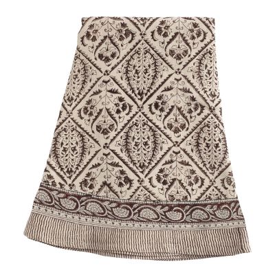 Chamois - Jaipur Pyöreä Pöytäliina 220 cm Ruskea