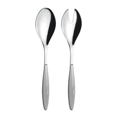 Guzzini - Feeling Salaattiottimet 25 cm 2 osaa Sky Grey