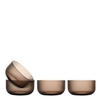 Sagaform - Billi Kulho 70 cl 4 kpl Ruskea