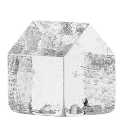 Kosta Boda - Kosta Koriste Talo 7,8 cm Kirkas