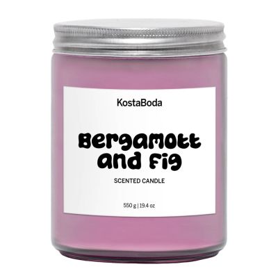 Kosta Boda - Mind Tuoksukynttilä 13 cm Bergamott & Fig