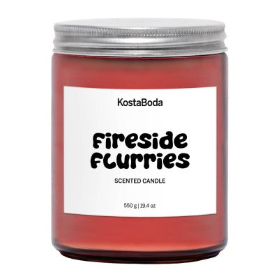 Kosta Boda - Mind Tuoksukynttilä 13 cm Fireside Flurries