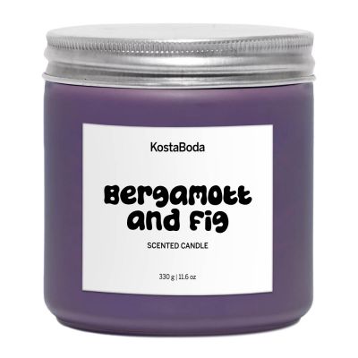 Kosta Boda - Mind Tuoksukynttilä 10 cm Bergamott & Fig