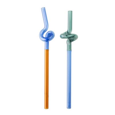 Tranquillo - Rainbow Pilli 19 cm 2 kpl Lasi/Sininen