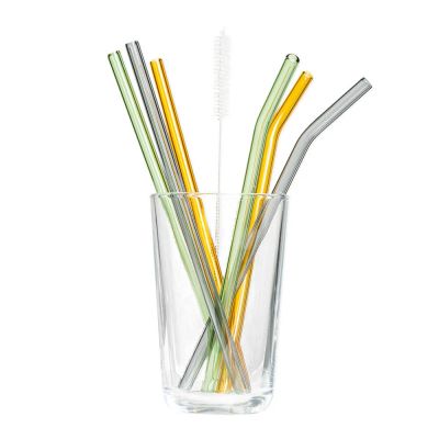 Tranquillo - Rainbow Pilli lasi 21,5 cm 6 kpl Vihreä/Harmaa/Oranssi