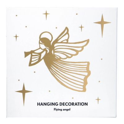 Pluto - Ängel Roikkuva koriste 7,5 cm Hopea