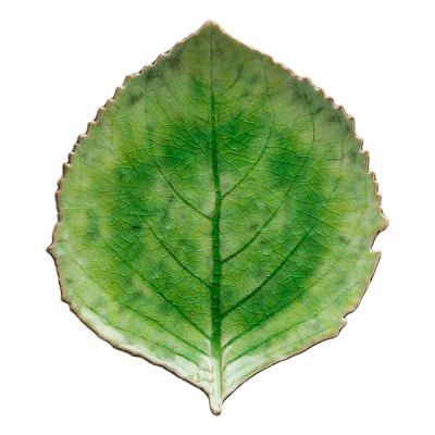 Costa Nova - Riviera Lautanen hortensian lehti 22x19 cm Vihreä/Musta