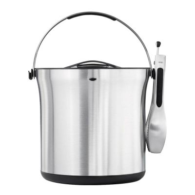 Oxo - Oxo Jääsanko ja pihdit 26,5 cm Musta