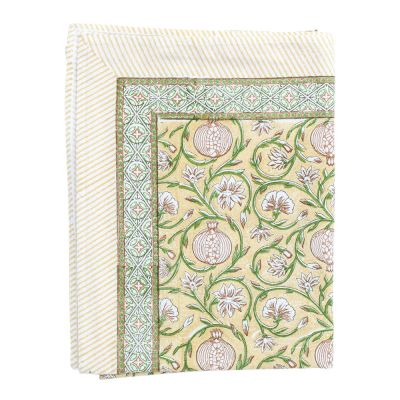 Chamois - Tangier Pomegranate Pöytäliina 170x270 cm Butter Yellow