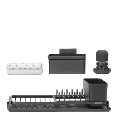 Brabantia - SinkSide tiskisetti 4 osaa harmaa