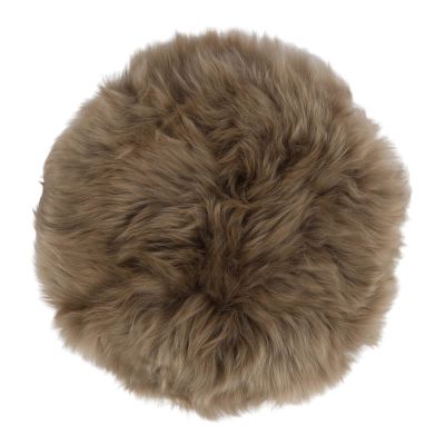 Natures Collection - Istuinalusta New Zealand lampa pitkä villa 34 cm taupe