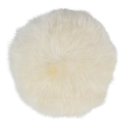 Natures Collection - Istuinalusta New Zealand lampa pitkä villa 34 cm norsunluu