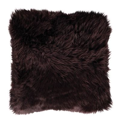 Natures Collection - Tyynynpäällinen New Zealand lampa 40x40 cm suklaa