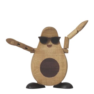 Spring Copenhagen - Woodies Alfredo Avocado Puufiguuri 9,5 cm Tammi