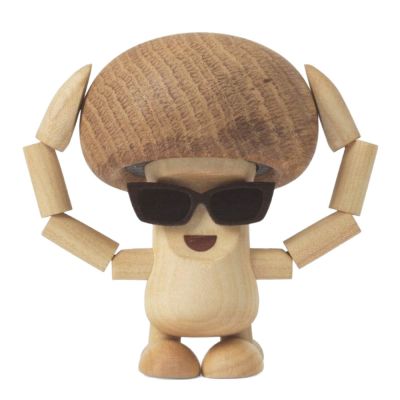 Spring Copenhagen - Woodies Marvin Mushroom Puufiguuri 8,5 cm Vaahtera