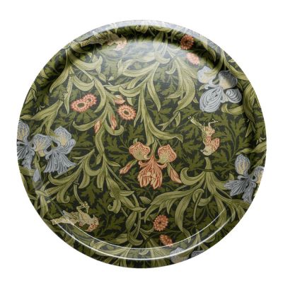 William Morris - Iris Tarjotin 31 cm Vihreä
