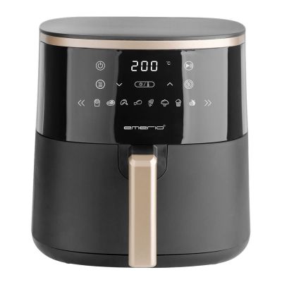 EMERIO - Satin Gold Line Airfryer AF-132735.2 4,2 L Musta