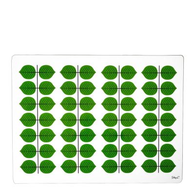 Stig L - Berså Pöytätabletti 40x30 cm Vihreät lehdet