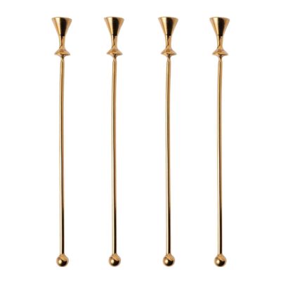 Vondels - Cocktail Club Drinkkitikku lasi 15,5 cm 4 kpl Teräs