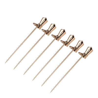 Vondels - Cocktail Club Cocktailtikku saapas 13 cm 6 kpl Teräs