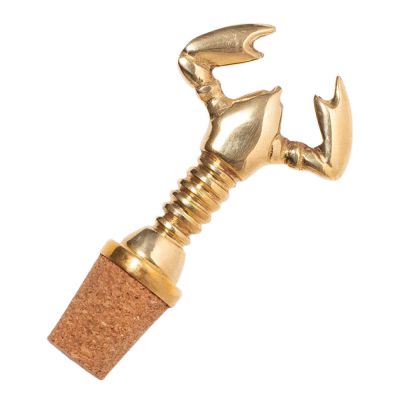 Vondels - Cocktail Club Pullonkorkki hummeri 10 cm Messinki