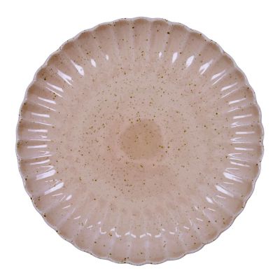 House Doctor - Scallop lautanen 26 cm vaaleanpunainen