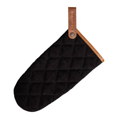 SOLSTICKAN - Canvas Grillikinnas 16x30 cm Musta