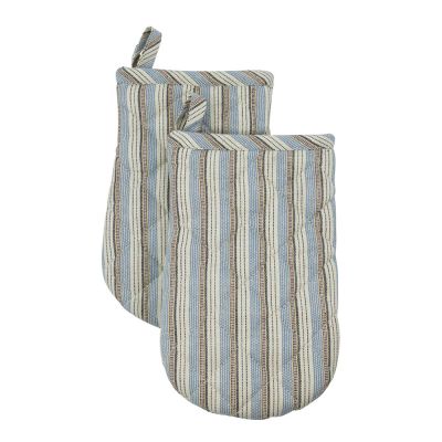 House Doctor - Chef Uunikinnas 24x14 cm 2 kpl Sininen/Hiekka