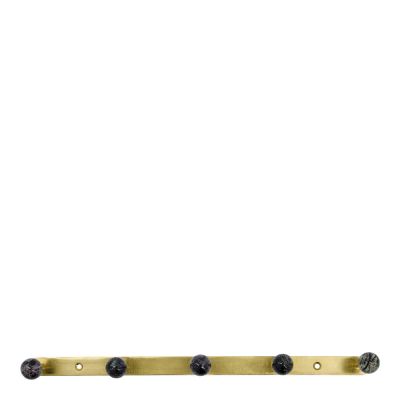 House Doctor - Ball Seinänaulakko 35x2x5 cm Musta