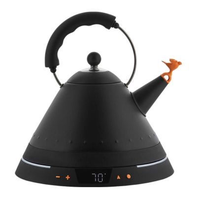 Alessi - MG32 Vedenkeitin 1,5L Musta/Oranssi