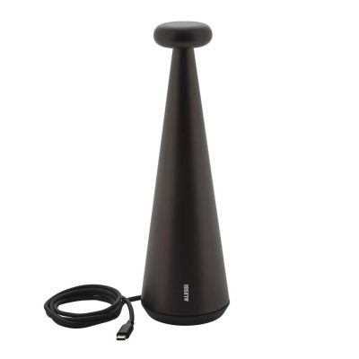 Alessi - Bedin Pöytävalaisin 26 cm Ruskea