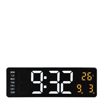 NeXtime - Super Digi Seinäkello 39 cm Musta