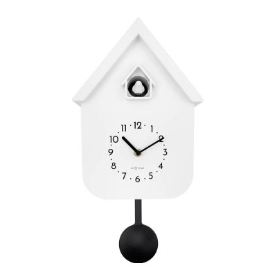 NeXtime - Twitter Seinäkello 21,5x41,5 cm Valkoinen