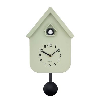 NeXtime - Twitter Seinäkello 21,5x41,5 cm Vihreä