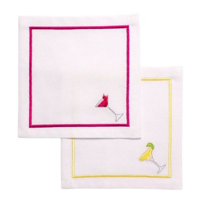 Vondels - Lautasliina Margarita 2 kpl Valkoinen