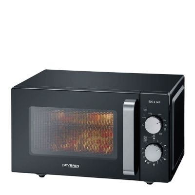 Severin - Mikroaaltouuni MW7762 lasipohjalla ja grillillä 20L 800W