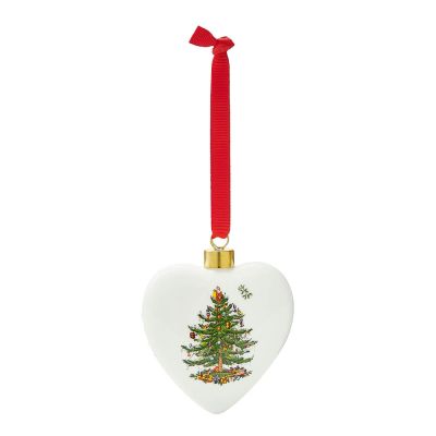 Spode - Christmas Tree Joulukuusenkoriste sydän