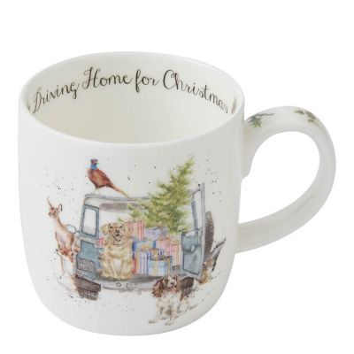 Wrendale Design - Driving Home for Christmas Muki 31 cl