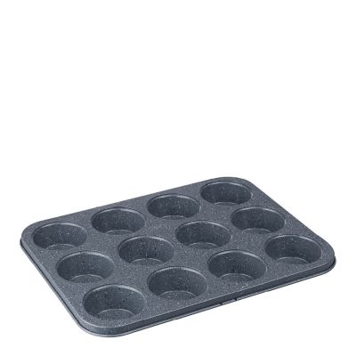 Denby - Quantanium Finish Muffinsivuoka 34,8x26,5x3,4 cm 12 muffinsille