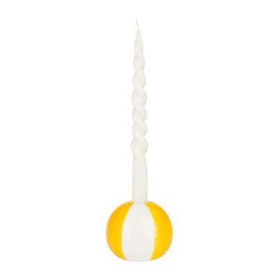 Balvi - Beachball Kynttilänjalka 8 cm Keltainen