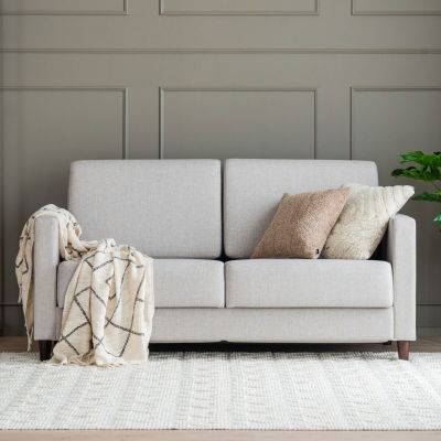 Veke Hetki 2-istuttava vuodesohva Hygge 10 hiekka, asiakaspalautus