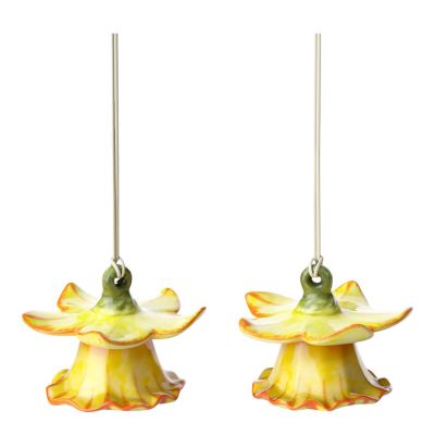 Villeroy & Boch - Mini Flower Bells Pääsiäiskoriste 2 kpl Keltainen
