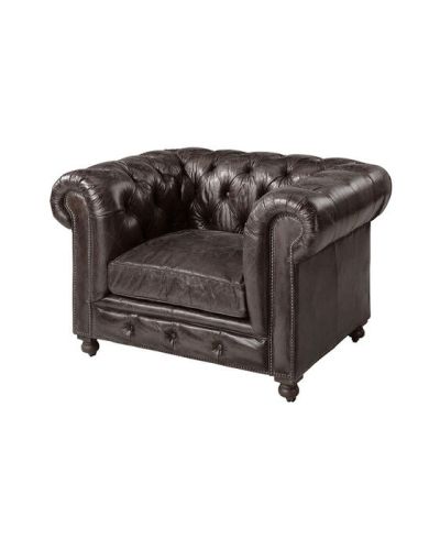 Artwood Nojatuoli KENSINGTON, nahka, fudge