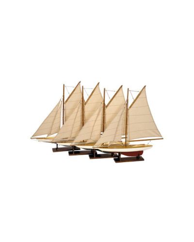Authentic Models Mini Pond Yachts, Set 4