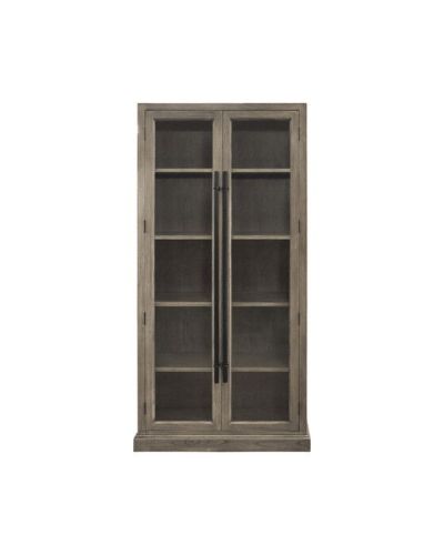 Artwood Narbonne Glass Cabinet Pebbles Grey