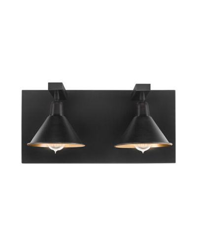 Artwood Musta Anzio-seinävalaisin, kaksi kappaletta